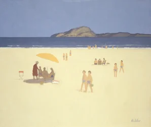 Ein Strand in der Bretagne